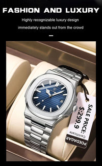 POEDAGAR 613 – Reloj Luxury Square