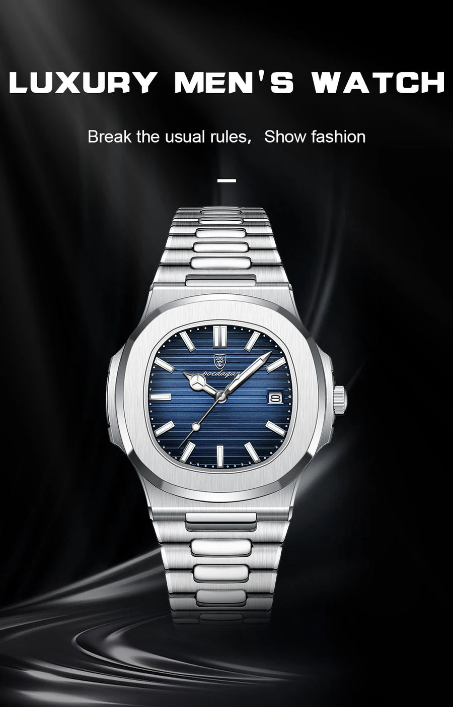 POEDAGAR 613 – Reloj Luxury Square